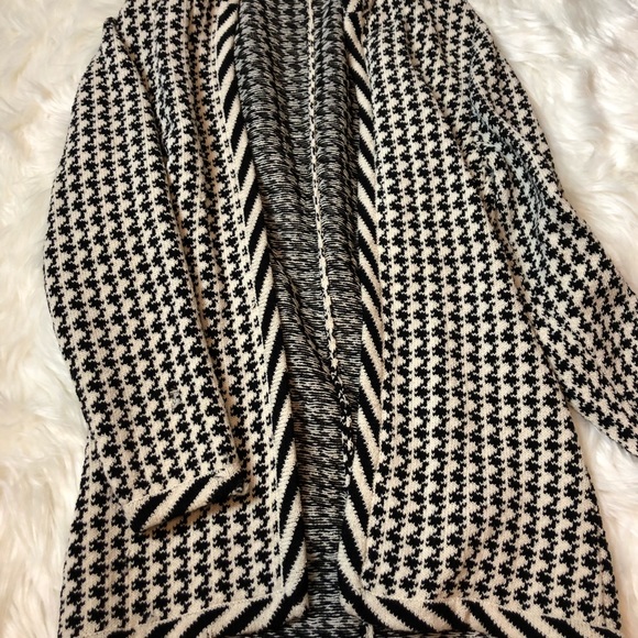 🌻Vintage Roberta Pinto houndstooth cardigan S - Picture 2 of 9